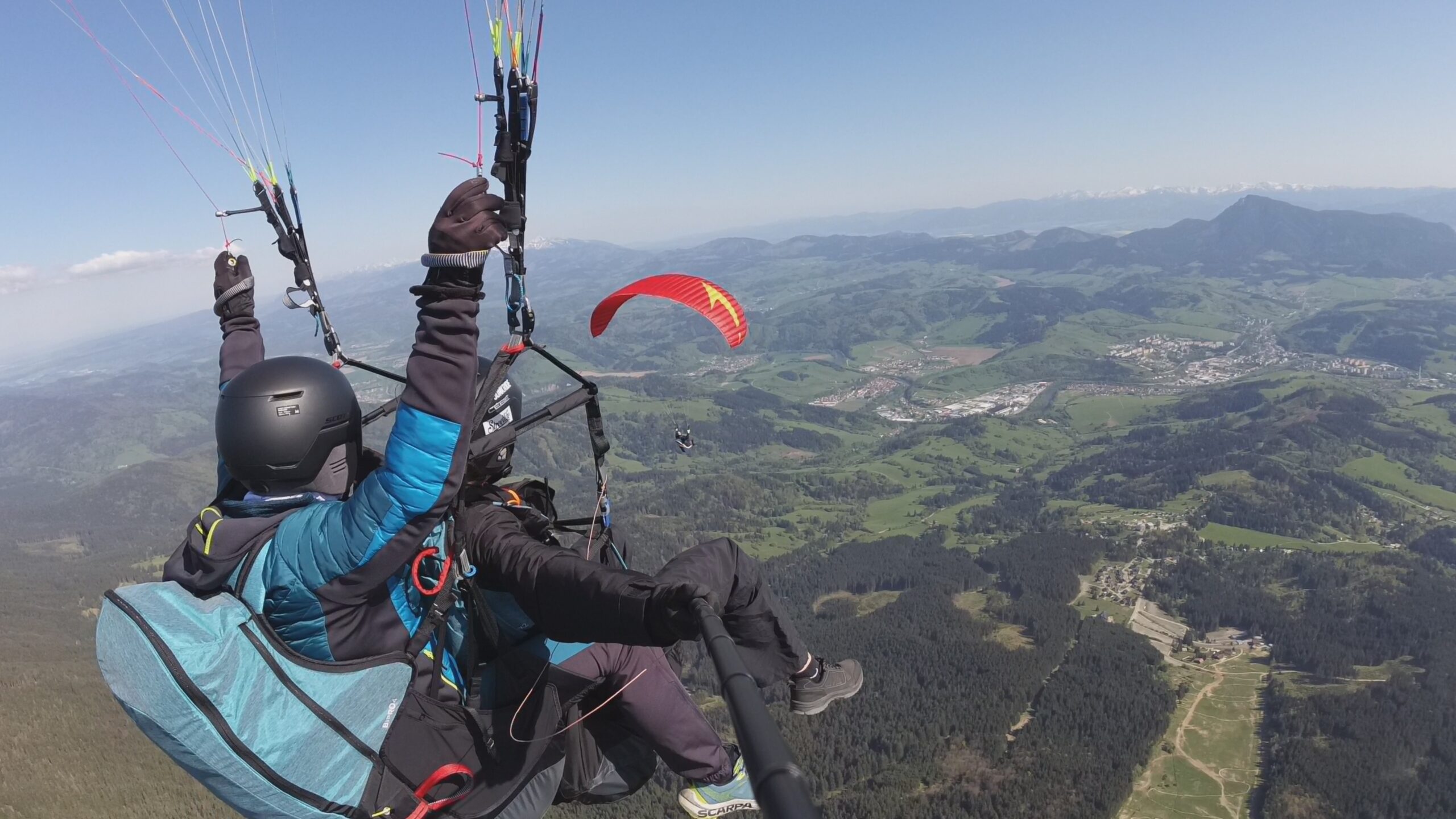 Paragliding Kubínska Hoľa